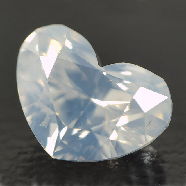 天然ホワイトダイヤモンド ルース(裸石) 0.523ct, Fancy White 