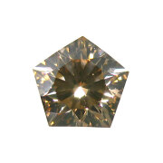 天然ブラウンダイヤモンド ルース(裸石) 0.466ct, I-1, Fancy Light 