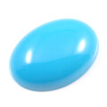 トルコ石 ルース4.615ct 【 8月26日の誕生日石/12月の誕生石 】 ( ターコイズ オーバルカボションカット)　日本宝石科学協会ソーティング付 【 送料無料 】