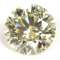 天然イエローダイヤモンド ルース0.550ct, X-Yカラー, VS2, エクセレント(ハート&キューピッド) 【 送料無料 】