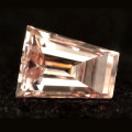 【タイプ2-a型】天然ピンクダイヤモンドルース (裸石) 0.192ct, Fancy Orangy Pink (ファンシー・オレンジー・ピンク), VS-2, テーパード・バゲット・カット 【AGTジェムラボラトリー】【送料無料】