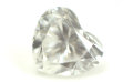 天然ダイヤモンド ルース 0.043ct 【 小さな小さなハートシェイプのダイヤです。 】　【 送料無料 】