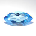 ブルートパーズ ルース 2.208ct(カラット), マーキース, 日本宝石科学協会ソーティング付