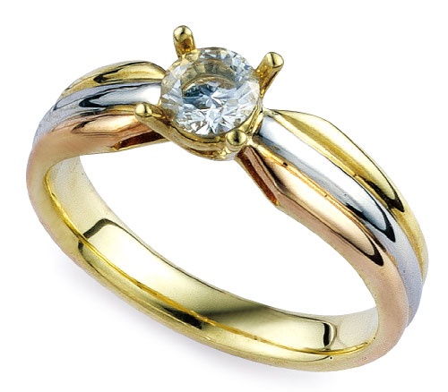 婚約指輪　カルティエタイプ　画像