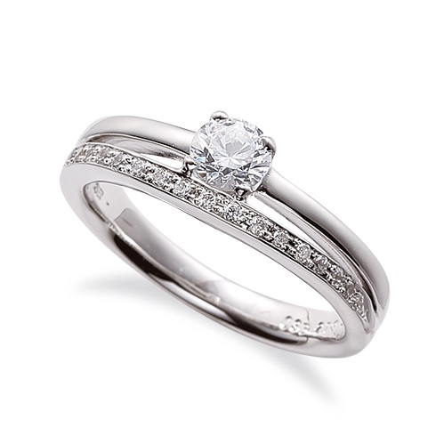 婚約指輪 (エンゲージリング) セミオーダー 【ラウンド】 【0.2ct 0.3ct 0.5ct 0.7ct 1.0ct 対応】 TJ03-B0218