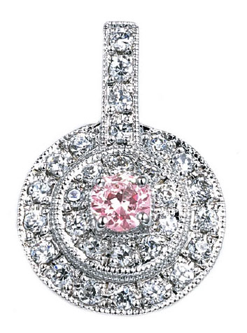 セミオーダー(リフォーム) ペンダントトップ (ラウンドブリリアント) 0.10ct 0.15ct対応　TJ14-B0135