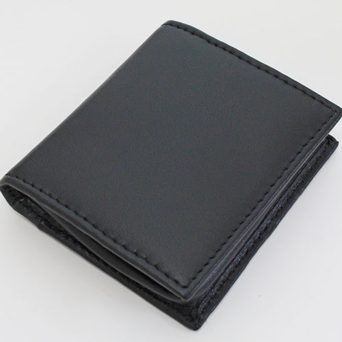 【イタリア製】【barantani/バランターニ社】【男女兼用】コインケース カーフレザー ブラック/黒色 小銭入れ　0843-TO09