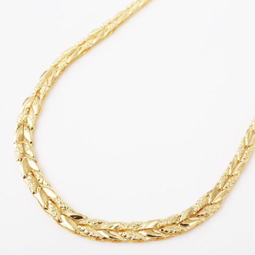 純金 ネックレス デラックスチューリップ K24 10g 42cm　1070-NP09