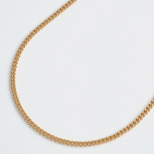 18金 造幣局検定入 キヘイ ネックレス 上下2面カット 喜平 チェーン 60cm 10.3g K18 　1705-NG11