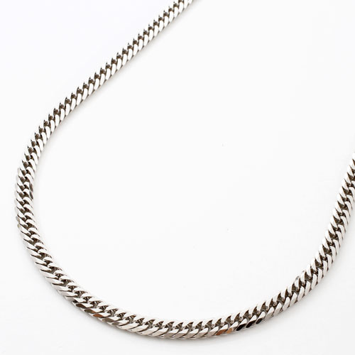 Pt850 プラチナ ネックレス 6面カット キヘイ チェーン 60cm 50.3ｇ 喜平　1775-NP11