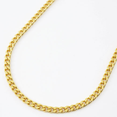純金 喜平 2面カット ネックレス 50cm 30g 検定刻印　3797-PW18