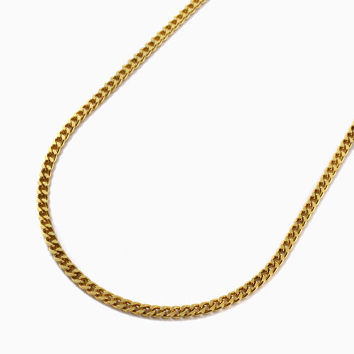 純金 ネックレス 2面カットキヘイ 50cm 18g 4720-JK22