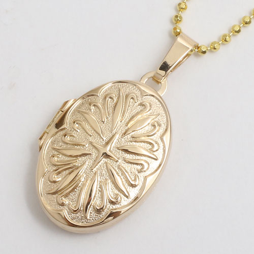 【ドイツ製】18金 ロケット ペンダント グローリー K18 MERZ　5146-LS16