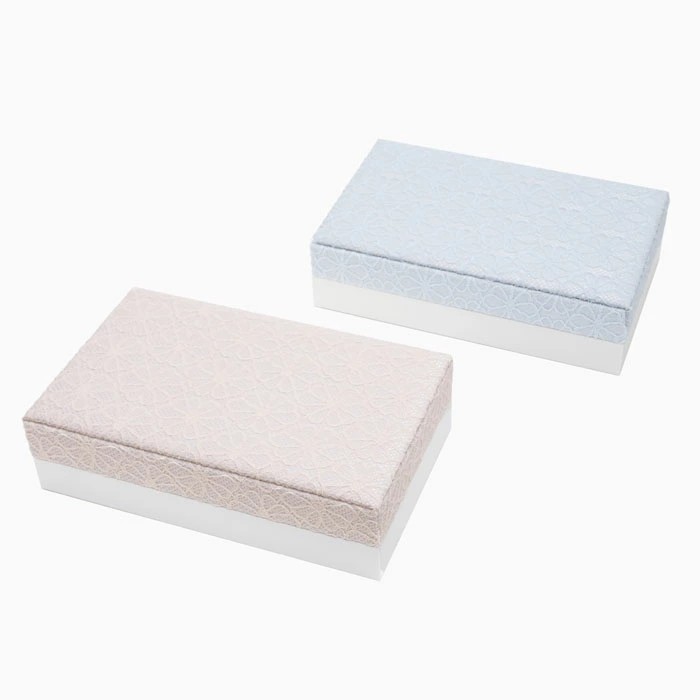 【送料無料】ジュエリーボックス/ジュエリーケース/宝石箱 ご自宅用 お祝い/結婚祝い 女性への贈り物/ギフト 収納ボックス/アクセサリーケース 合皮/スエード 花柄 フェミニン 6294-OK25