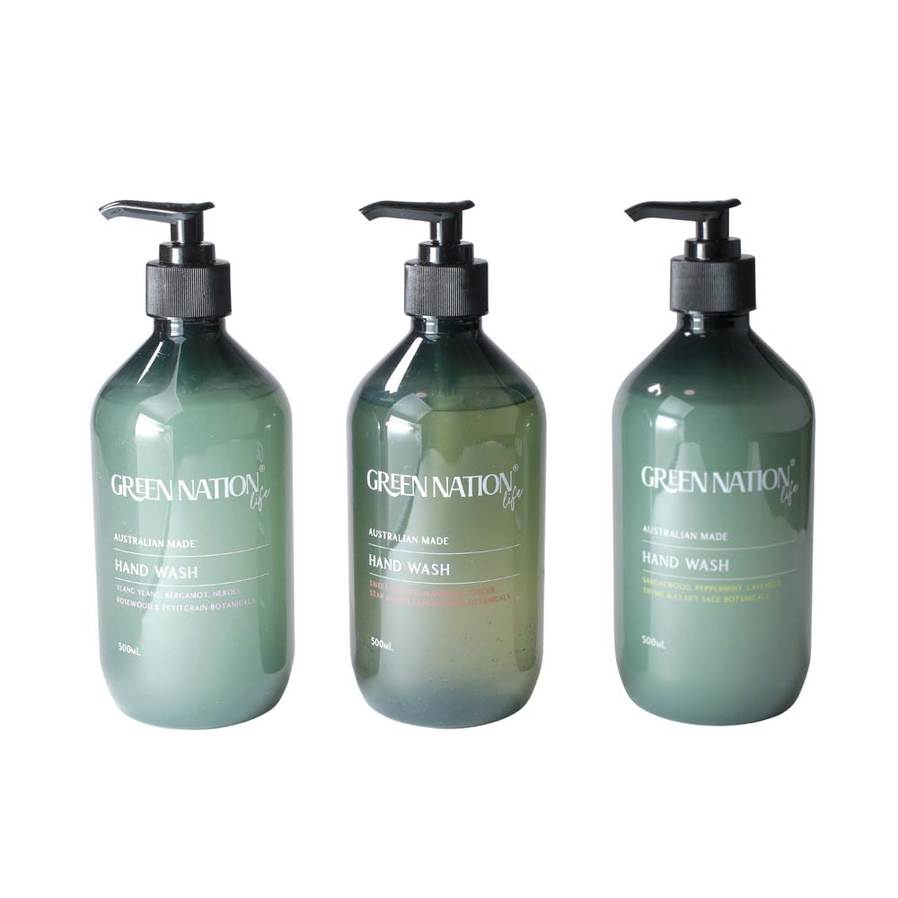 【送料無料】日本製 ハンドソープ/手洗い/ハンドウォッシュ 清潔/生活用品 500ml ハンドケア ホテルライク しっとり 保湿 ビタミンC 手荒れ予防 エッセンシャルオイル 天然由来成分98％ 3つの香りから 選べる 贈り物/プレゼント 7293-EJ24