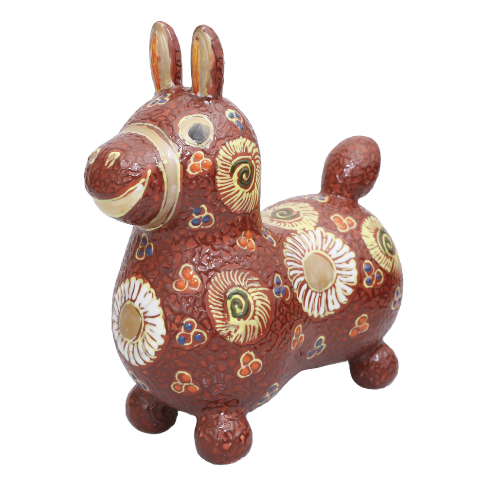 【送料無料】日本製 九谷焼/久谷五彩/北陸伝統工芸/ ロディ/ RODY 双仙作 えんぎもの/縁起物 和柄 コレクション 赤花文/レッド/置物 インテリア/部屋飾り お洒落 個性 上品 可愛い 7477-HK25