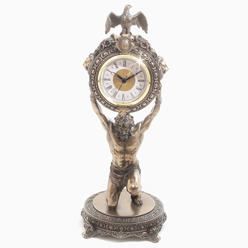 イタリア製 ＜Atras＞ アトラス 置き時計 インテリア 7895-FG20