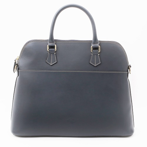 イタリア製 ＜BOLDRINI SELLERIA＞ レザーブ・ビジネス・バッグ/2WAY (ネイビー)　7901-BR20