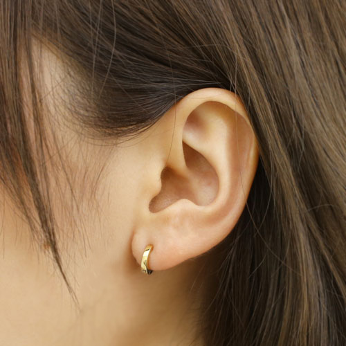 18金 K18 イエローゴールド ピアリング イヤリング イヤークリップ　0013-EG08