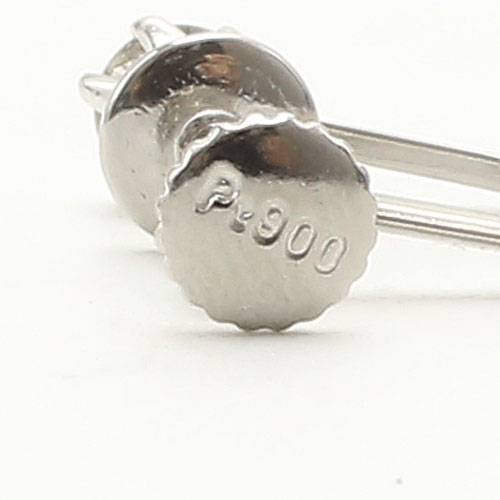 プラチナ Pt900 ダイヤモンド イヤリング 0.2ct　0128-EG07