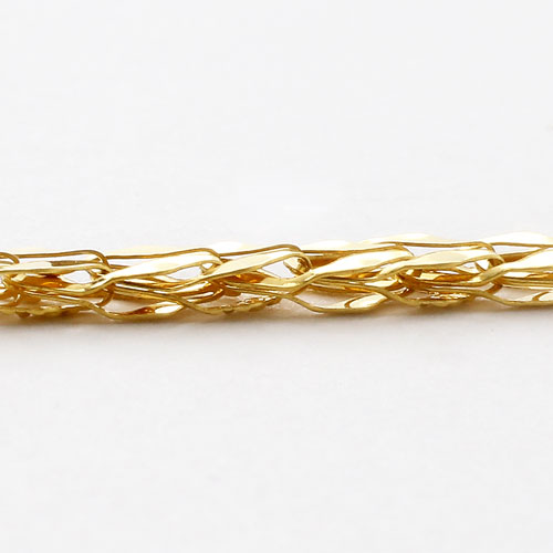 純金 ネックレス チューリップ グラデーション リバーシブル　0179-NG08