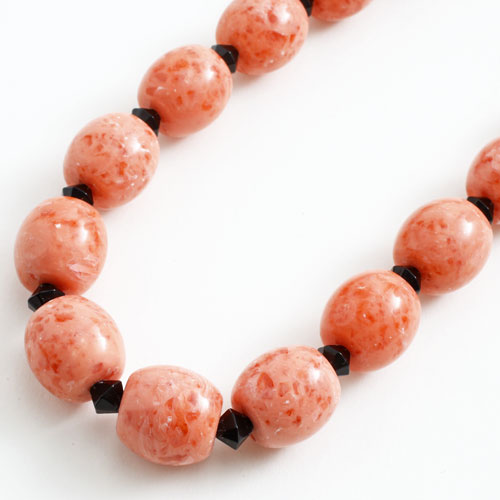 樹脂 ネックレス ピンキッシュスイーツ イタリア製 アンジェラ・カプーティ　0183-NV08