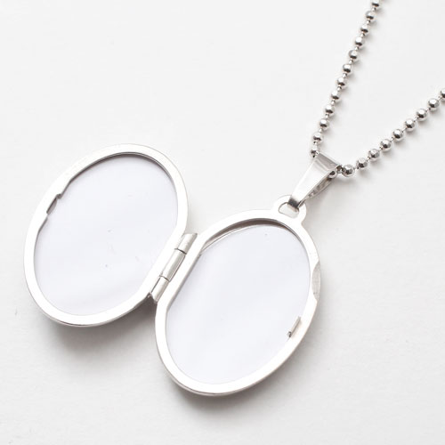 シルバー ロケットペンダント ストーンカメオ（貴婦人） MERZ　0195-LS08