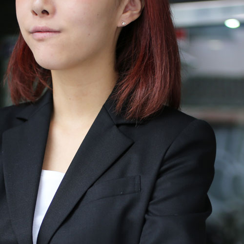 18金 ピアス キュービックジルコニア オープンハート K18YG キャッチ式　0324-IG08