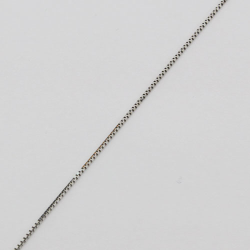 プラチナ(Pt850)ネックレス ベネチアン チェーン 45cm 1.6ｇ スライドチェーン　 0385-NP08