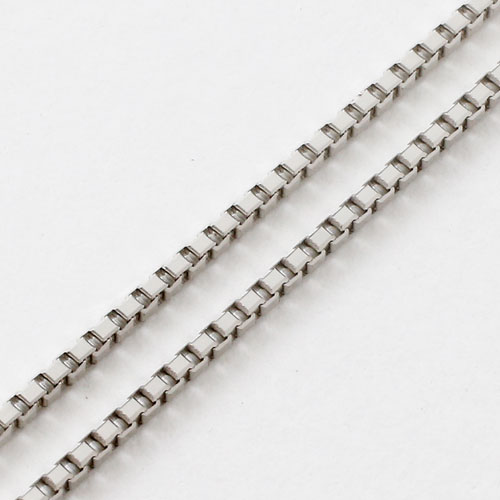 プラチナ ネックレス フリーサイズ ベネチアンチェーン 50cm 3.4ｇ Pt850 刻印　0409-NP14