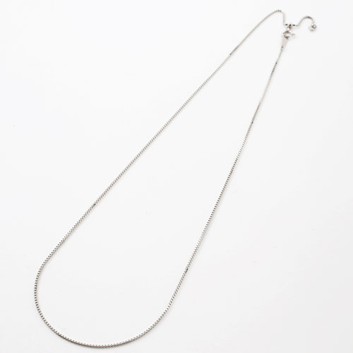 プラチナ ネックレス フリーサイズ ベネチアンチェーン 50cm 3.4ｇ Pt850 刻印　0409-NP14