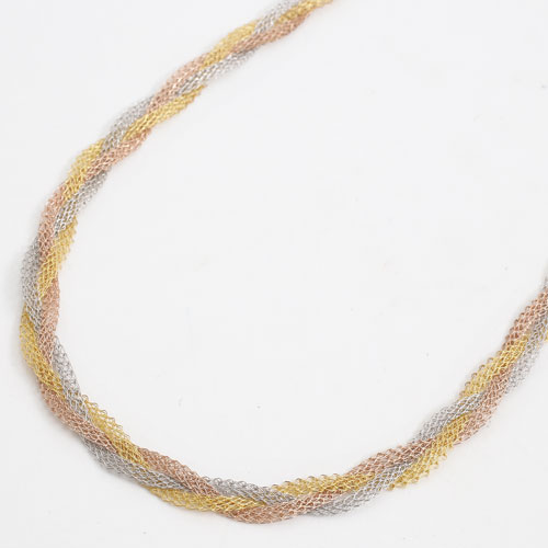 イタリア製 DIBI社 シルバー シルキータッチ 45cm 4.2g　0411-NS08