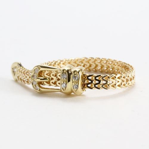 送料無料】【日本製】フリーサイズリング/指輪 18金/K18 イエロー  