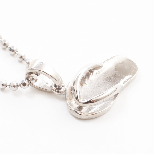 ドイツ製　シルバー925　ペンダント　サンダル　カットボールチェーン　0476-PS08