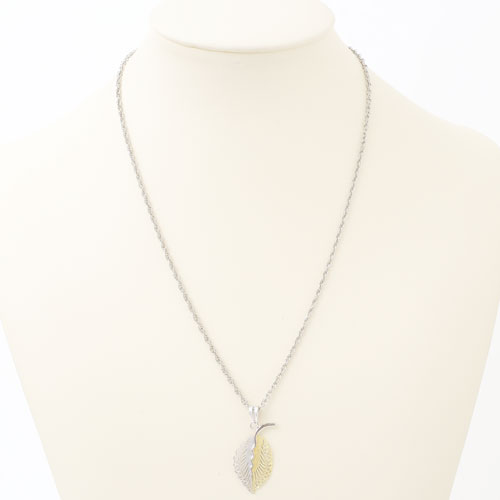 ダニーロ・ミンガルディ DANILO MINGALDI 手作り フィリグラーナ・リーフペンダント　0528-PS08