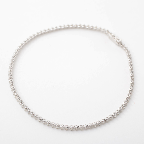 プラチナPT850 1カラット　ダイヤモンド18cm 超希少！幻の マリーゴールドカット 1ct 天然ダイヤモンド