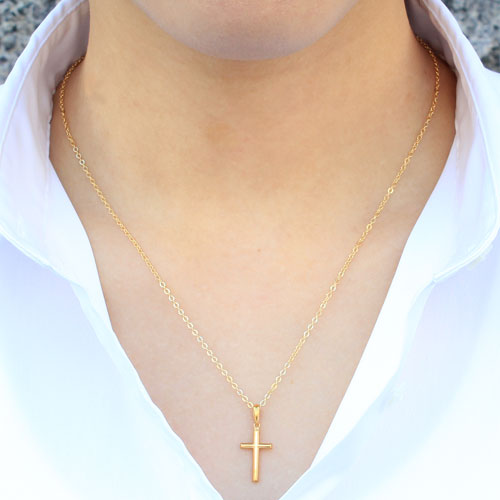 純金 クロス ペンダント ゴールド 