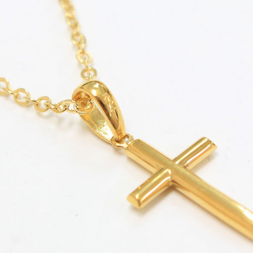 純金 クロス ペンダント　K24　0554-PG13