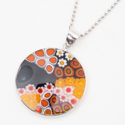 Romano Passavinti・Firenze 香水ペンダント ネックレス（ダブルリング  