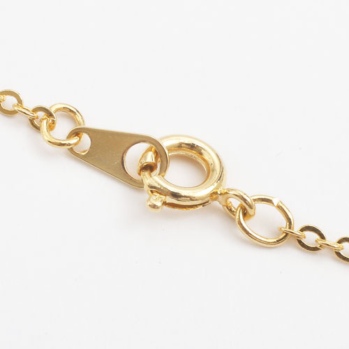 純金 コイン 1/25オンス ペンダント ホース/馬 【両面ガラス入】K18枠　0652-PG08