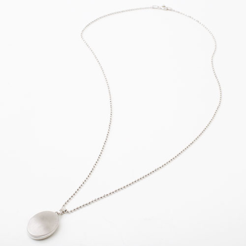 ドイツ製 MERZ社 SILVER/925/シルバー925 ロケットペンダント （シンプルライン）　0837-LS09