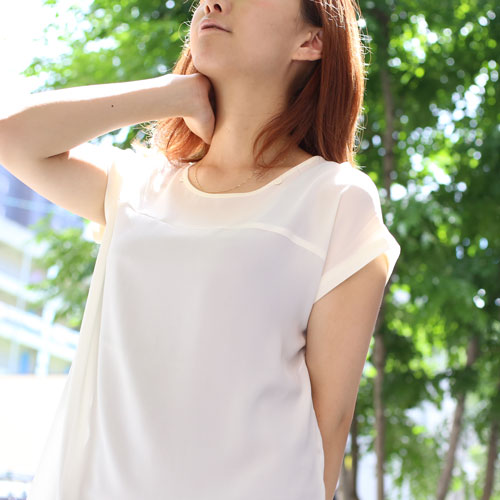 18金 イエローゴールド ネックレス スクリュー チェーン 45cm 1.4ｇ　0838-NG08