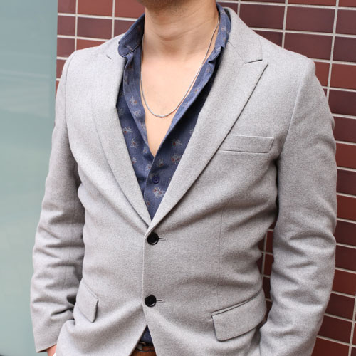 プラチナ ネックレス ダブル6面カット キヘイ チェーン 60cm 24.4g 喜平　0893-FJ09