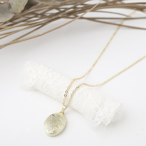 送料無料】【ドイツ製】【MERZ】9金/K9 ネックレス/ペンダント  