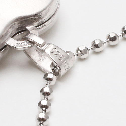 シルバー　ロケットペンダント　デザート　ハート　MERZ  1009-PS09