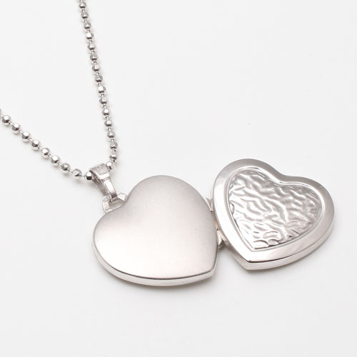 シルバー　ロケットペンダント　デザート　ハート　MERZ  1009-PS09