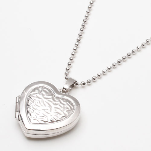 シルバー　ロケットペンダント　デザート　ハート　MERZ  1009-PS09