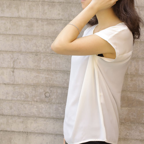 男女兼用 純プラチナ ブレスレット スクリューチェーン 20cm　1012-NG09