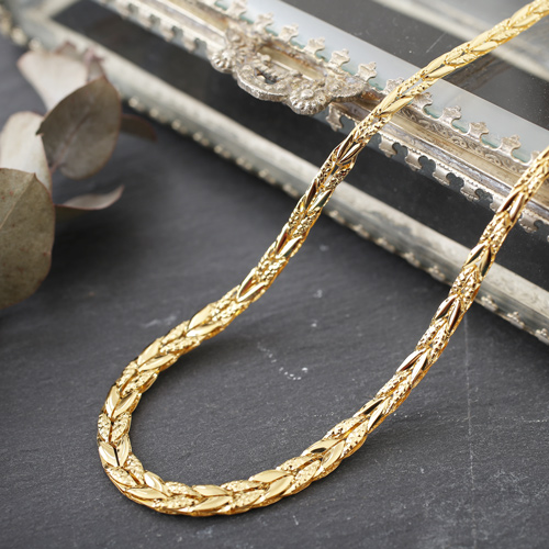 送料無料】【日本製】純金/K24/24金 ネックレス デラックス