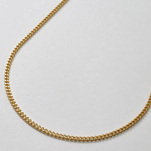 45cm】18金【刻印入・本物】K18ロールチェーンネックレス 仕舞お 幅2.0mm 